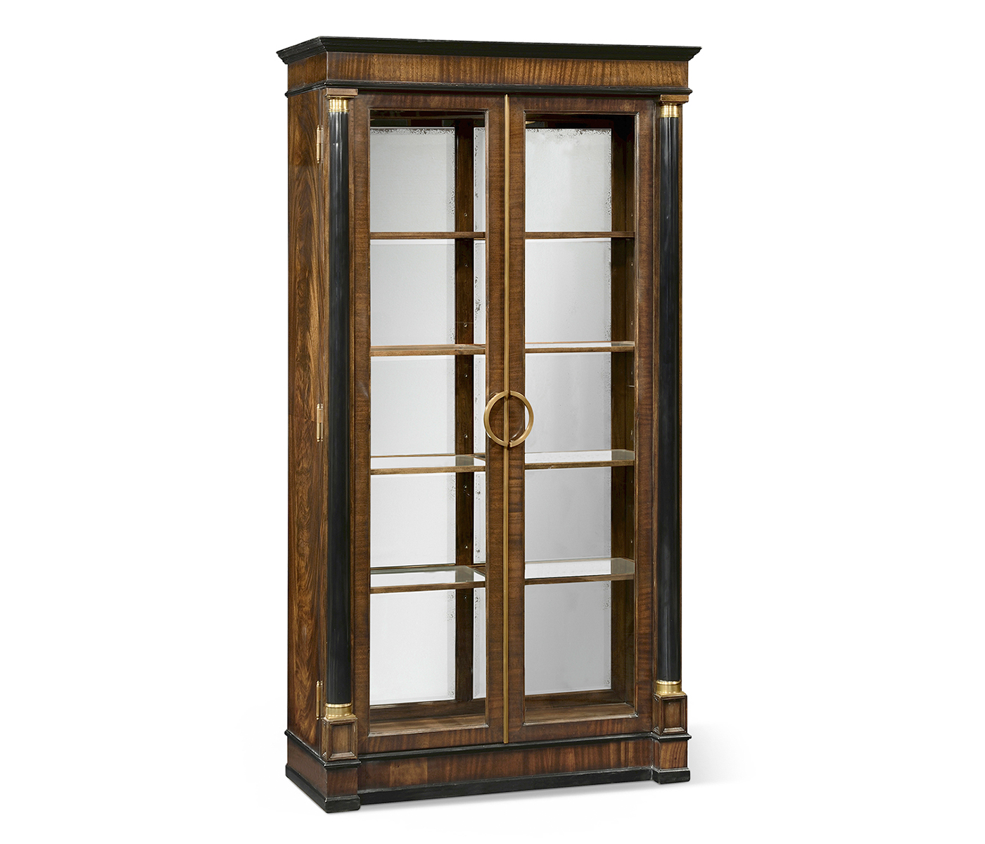 Regency Antique Mahogany Display Cabinet