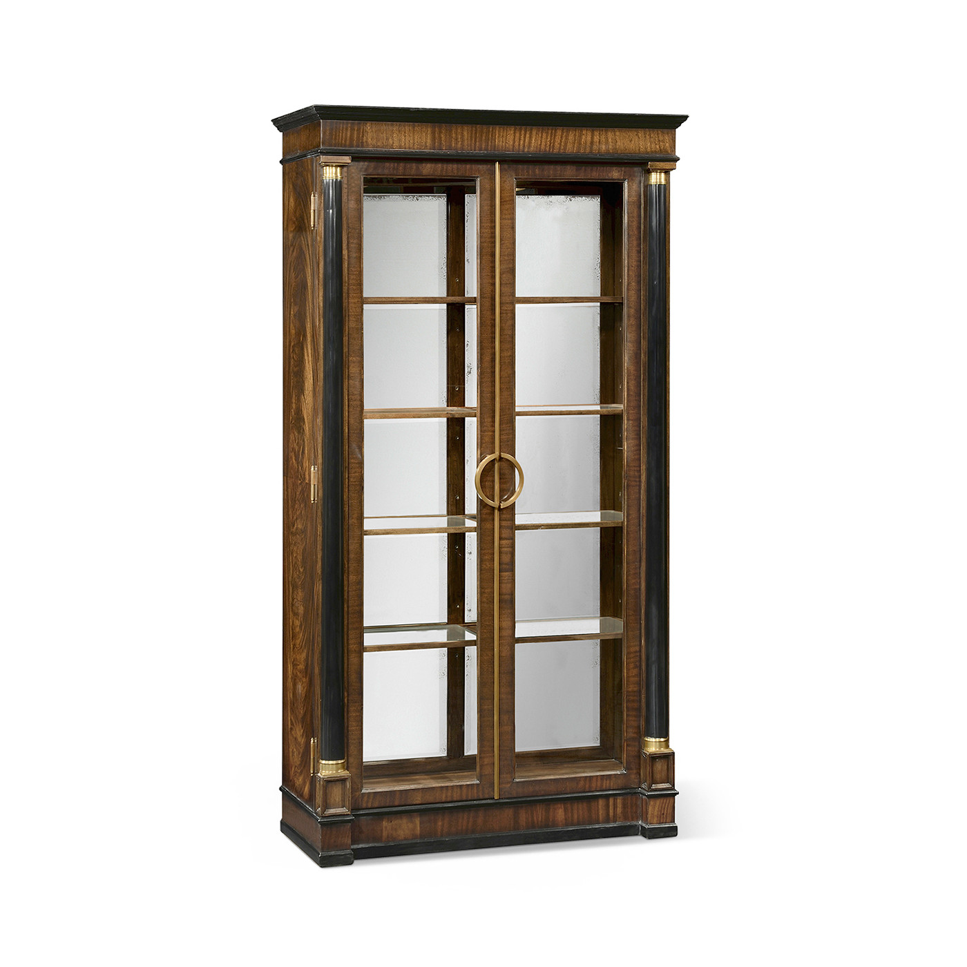 Regency Antique Mahogany Display Cabinet