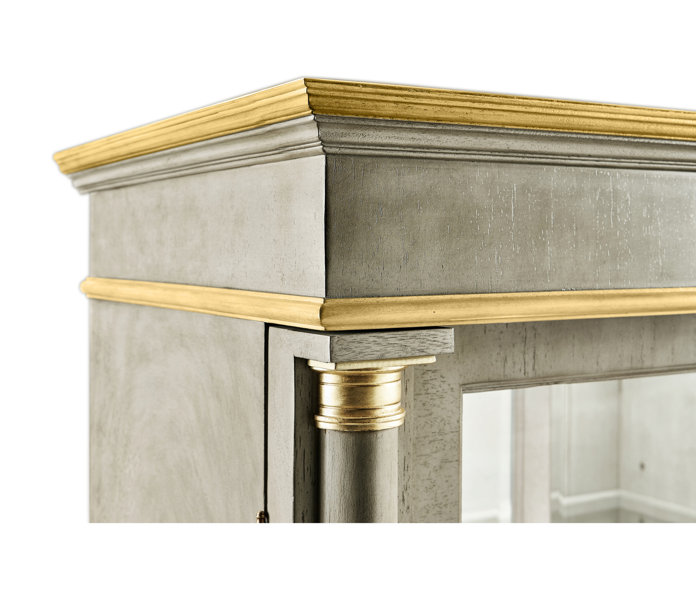 Regency Buckingham Painted Display Cabinet