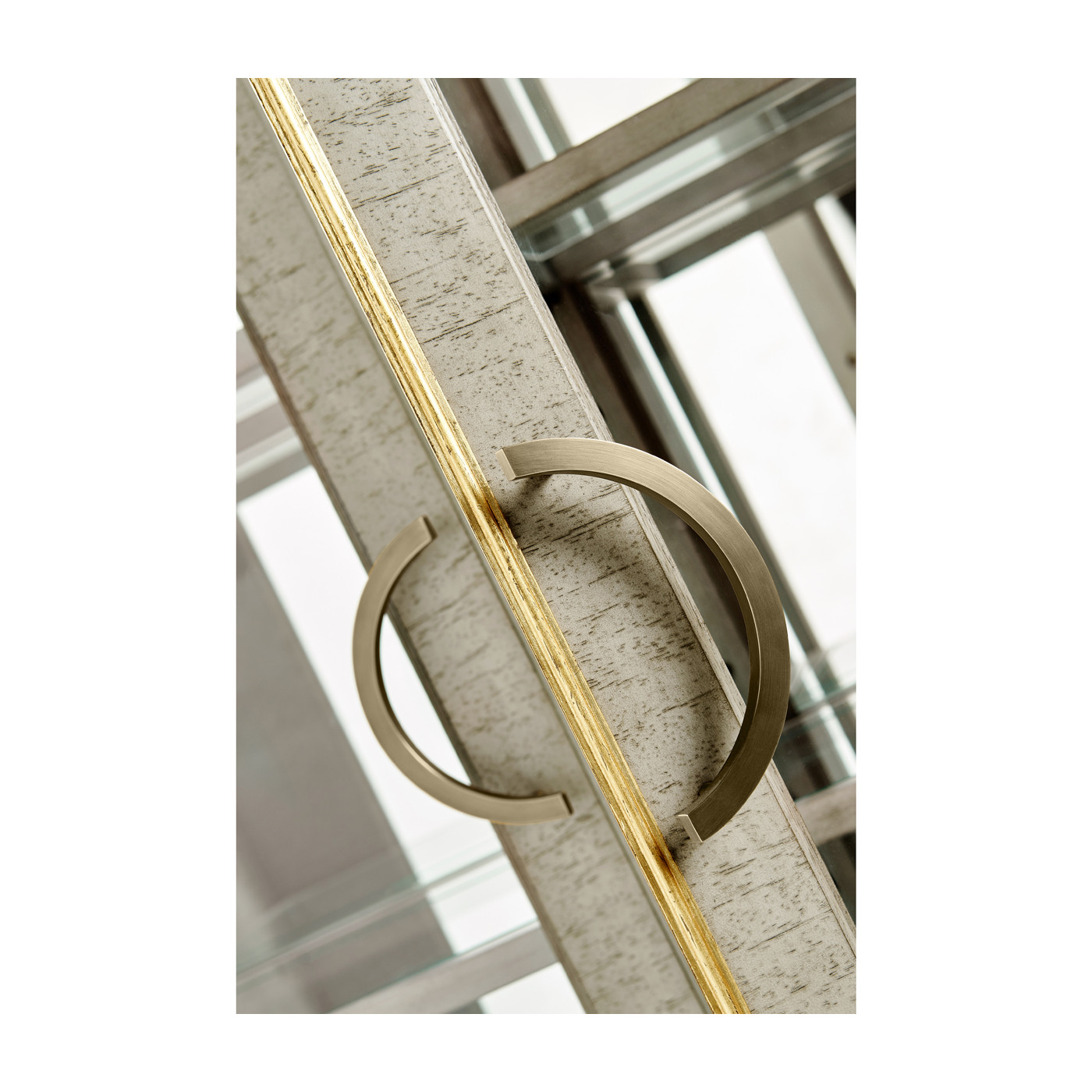 Regency Buckingham Painted Display Cabinet