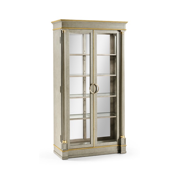 Regency Buckingham Painted Display Cabinet