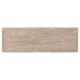 Width Rectangular Limed Wood Console with Wrought Iron Base 54