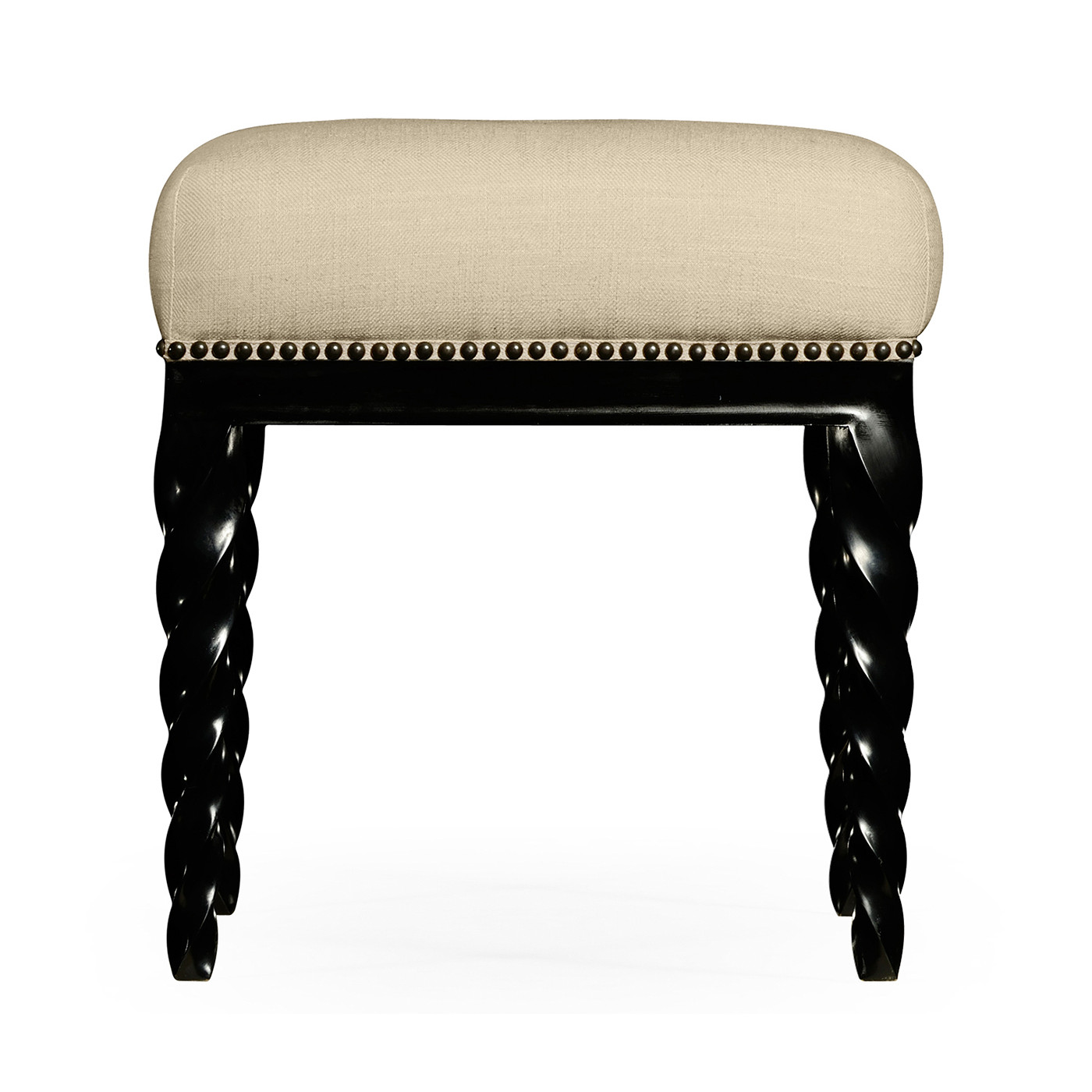 Black Barleytwist Stool