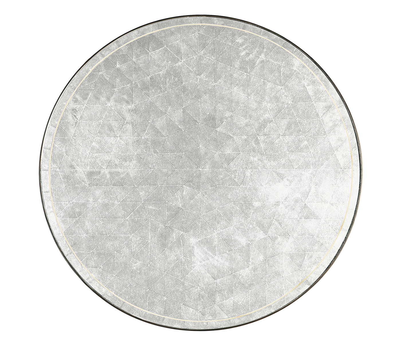 Églomisé Glass Bronze Coffee Table