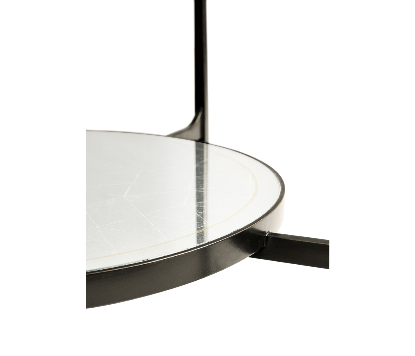 Églomisé Glass Bronze Coffee Table