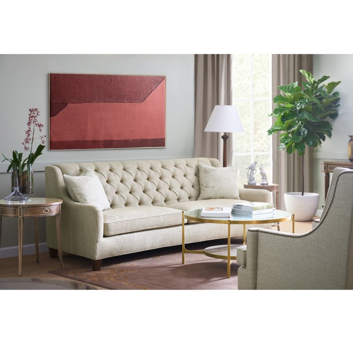 Églomisé Glass Gilded Coffee Table