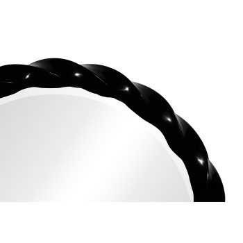 Black Twisted Mirror 35