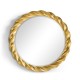 Gilded Twisted Mirror 35