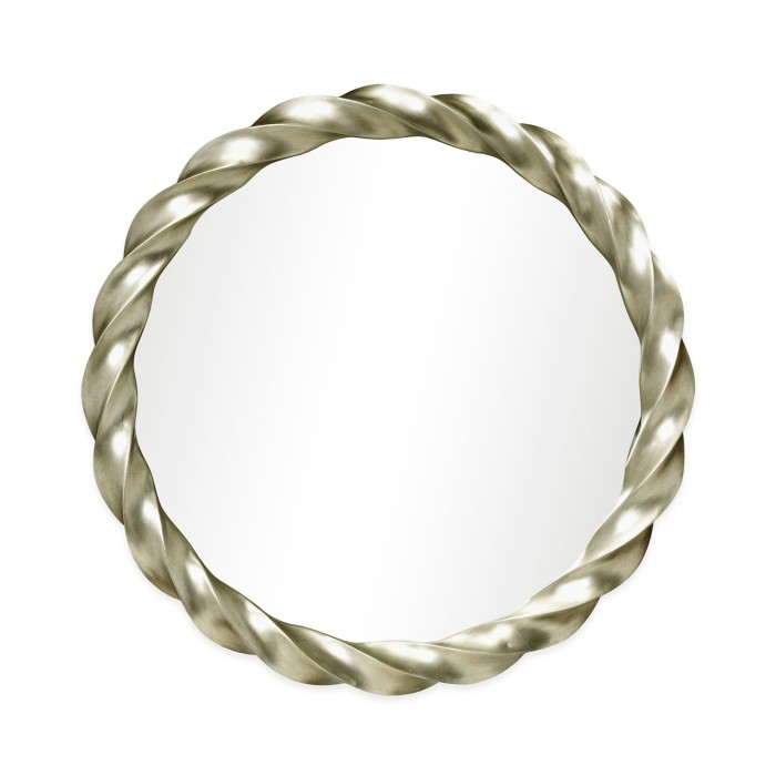 Silver Twised Mirror 35