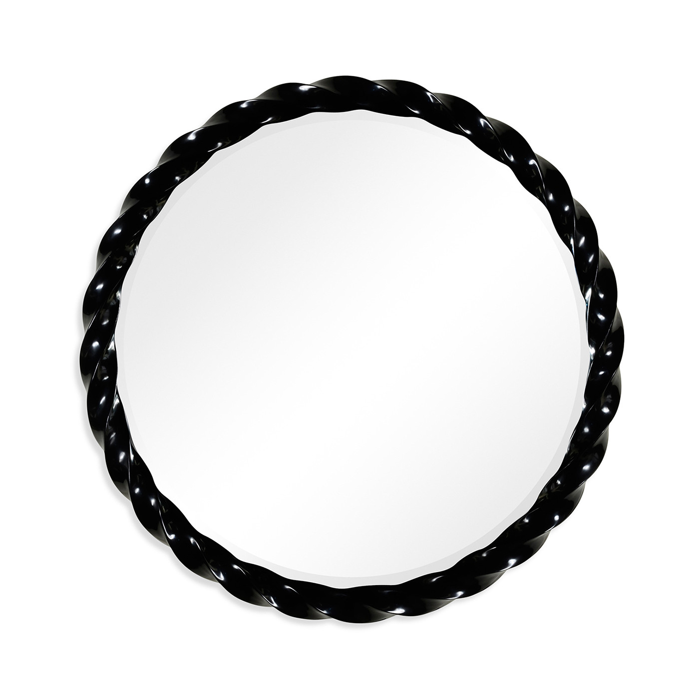 Black Twisted Mirror 45''