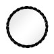 Black Twisted Mirror 45''