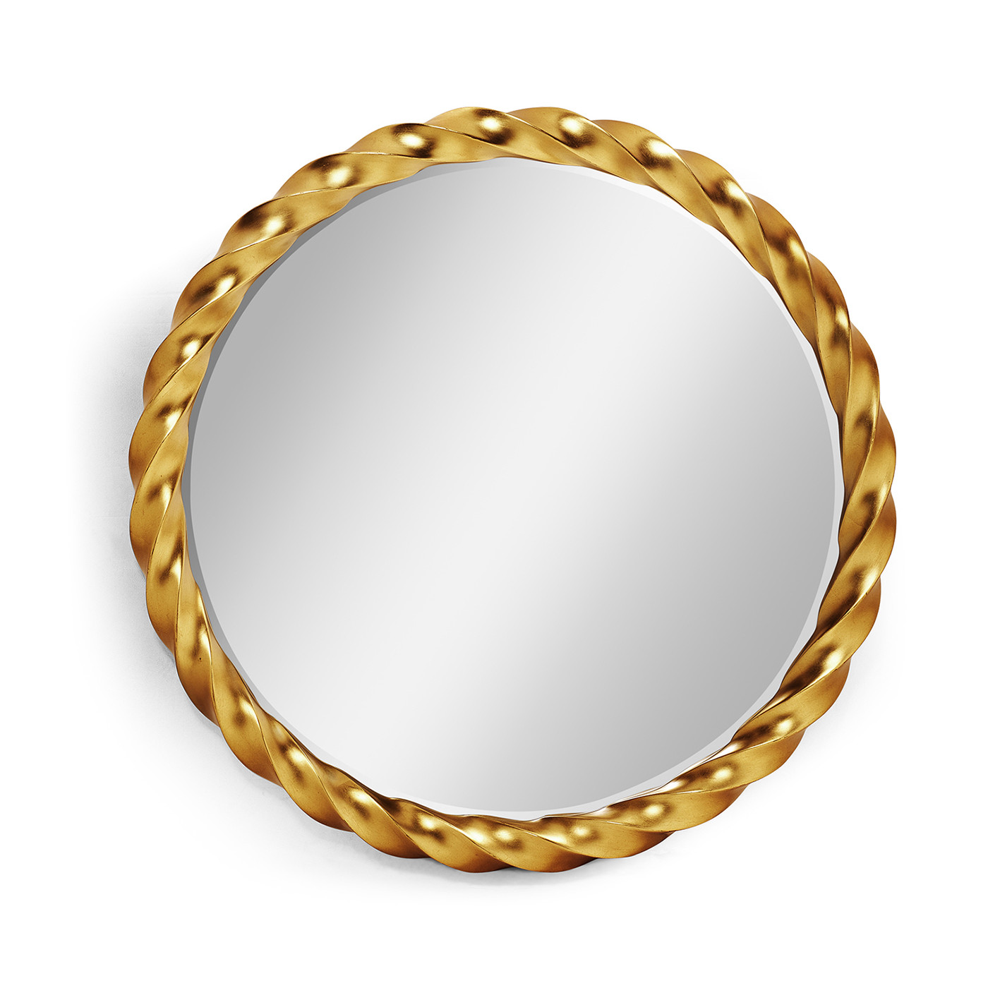 Gilded Twisted Mirror 45''