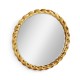 Gilded Twisted Mirror 45''