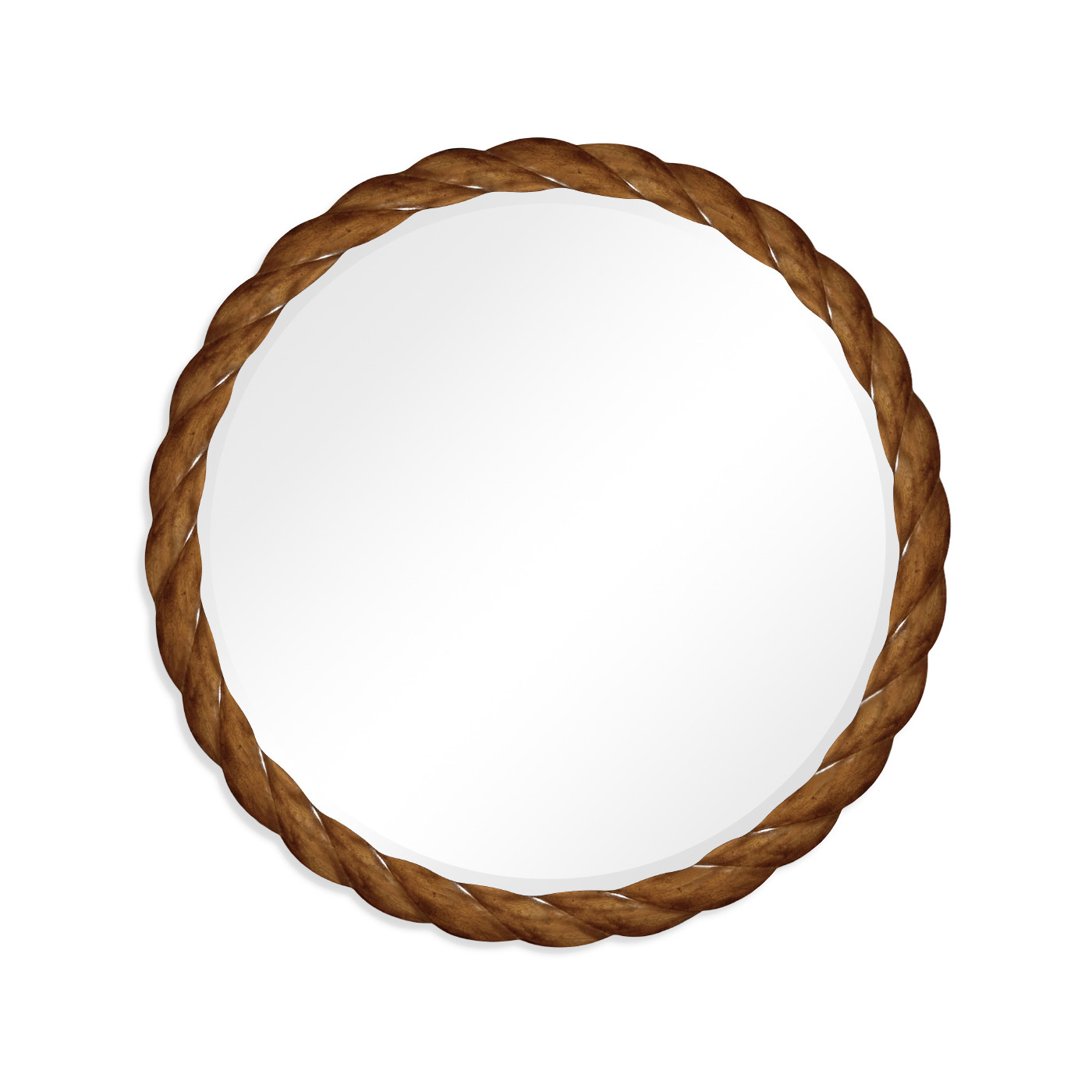 Walnut Twisted Mirror 45''