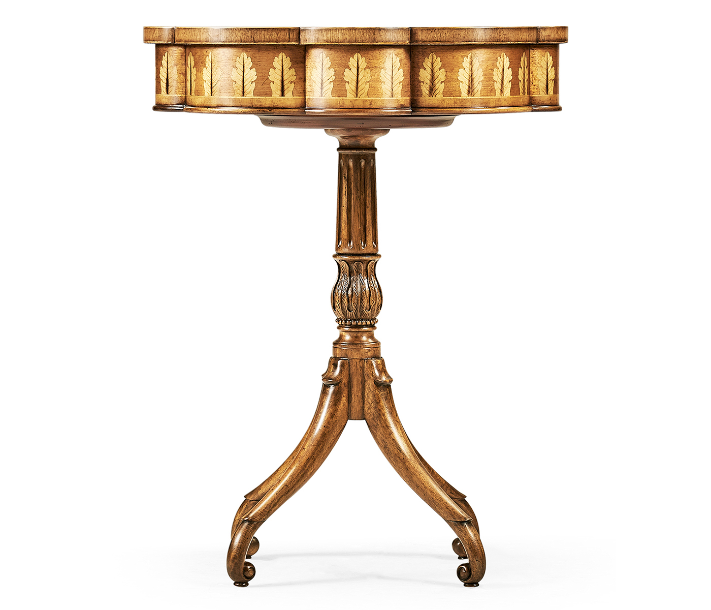 Sheraton Style Lobed Work Box