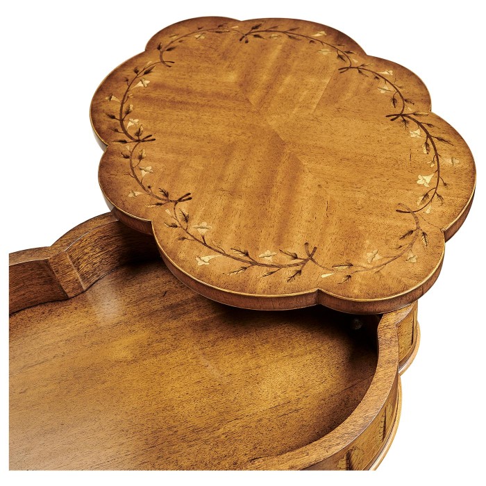 Sheraton Style Lobed Work Box