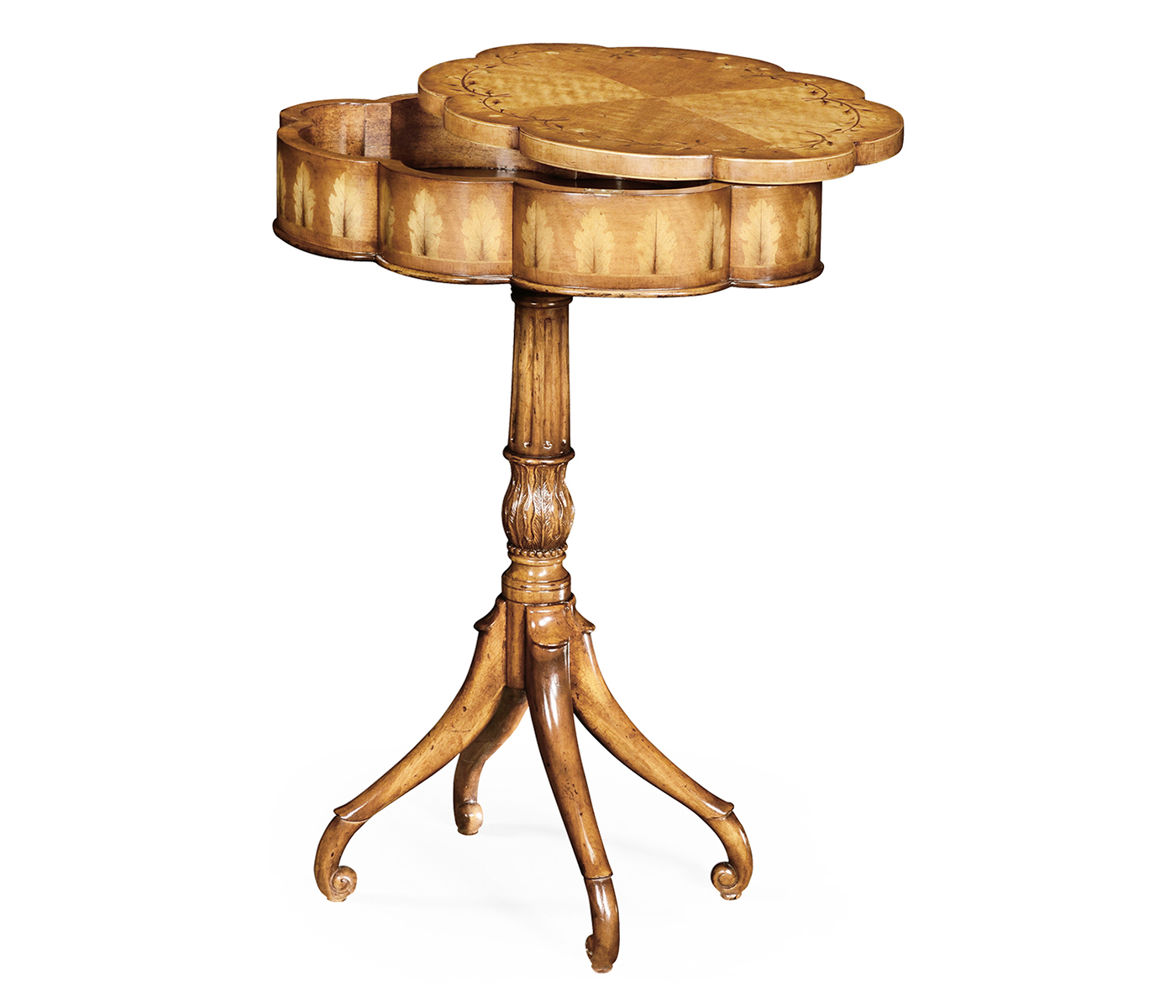 Sheraton Style Lobed Work Box