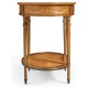 Sheraton Style Swagged Oval Side Table