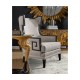 Empire Style Winged Sofa Table