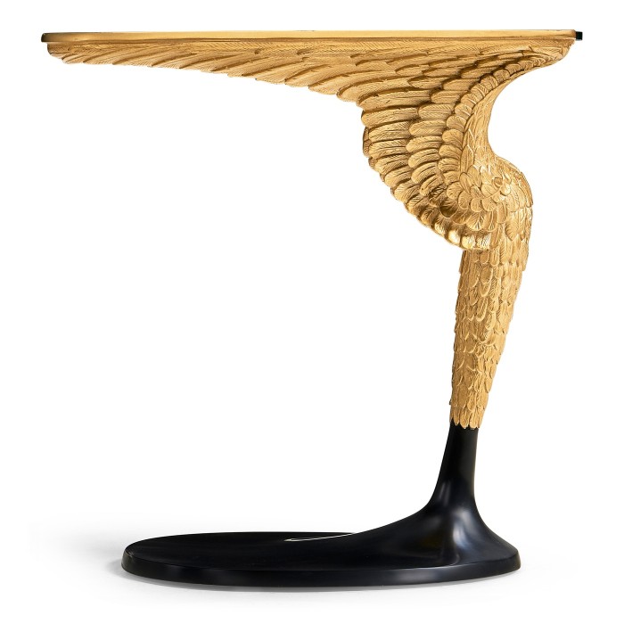 Empire Style Winged Sofa Table