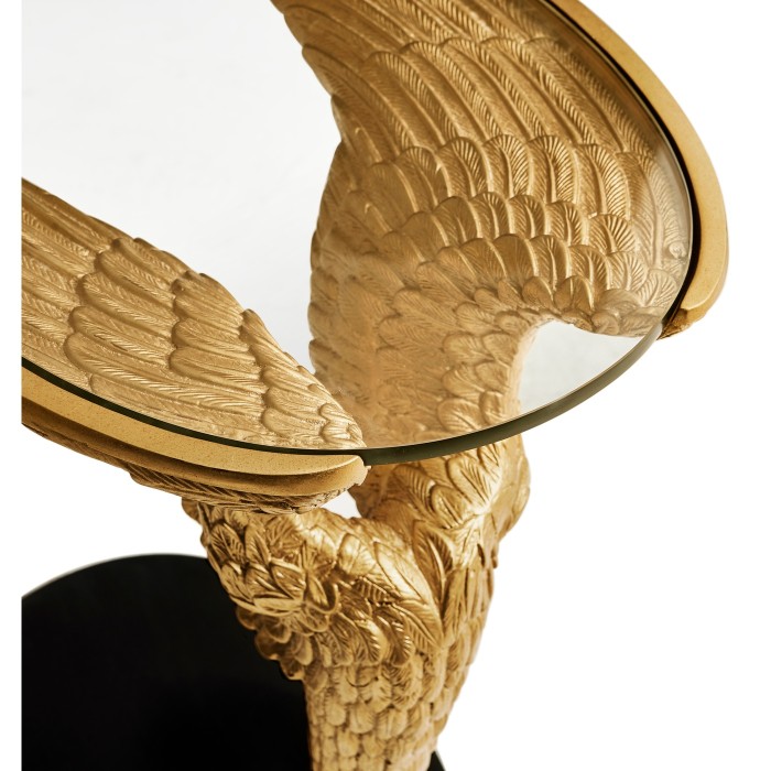 Empire Style Winged Sofa Table