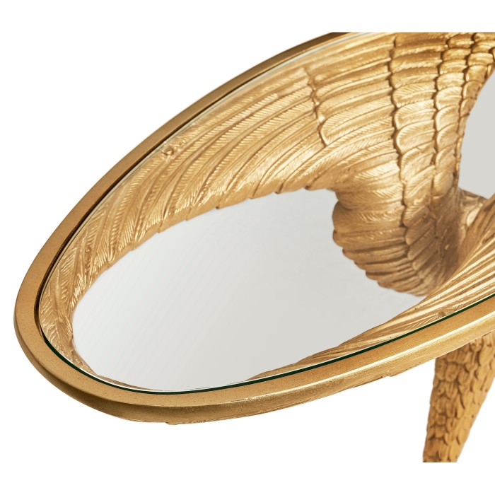 Empire Style Winged Sofa Table
