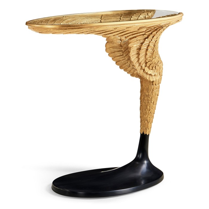 Empire Style Winged Sofa Table