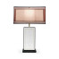 Rectangular Églomisé Table Lamp