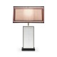 Rectangular Églomisé Table Lamp