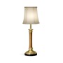 Brass & Leather Table Lamp