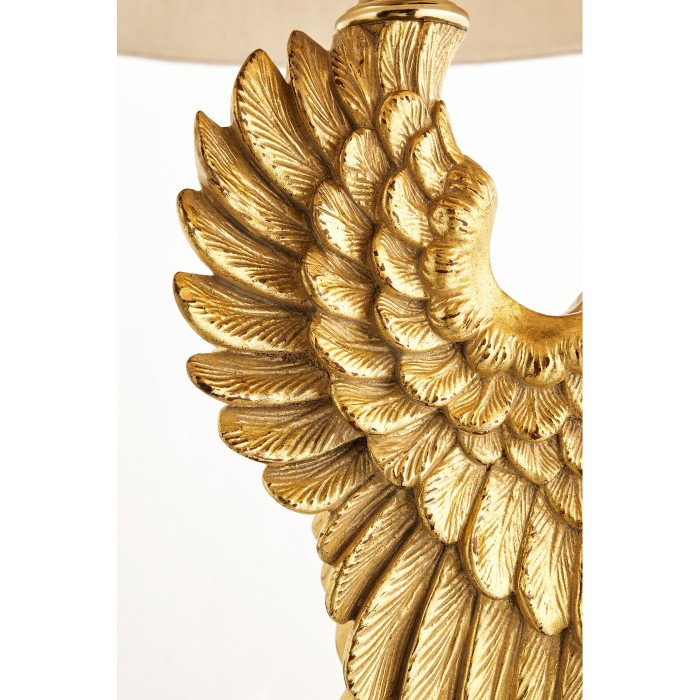 Angel Wing Gilded Table Lamp