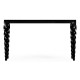 Black Barleytwist Console Table