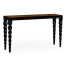 Black Barleytwist Console Table