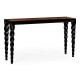 Black Barleytwist Console Table