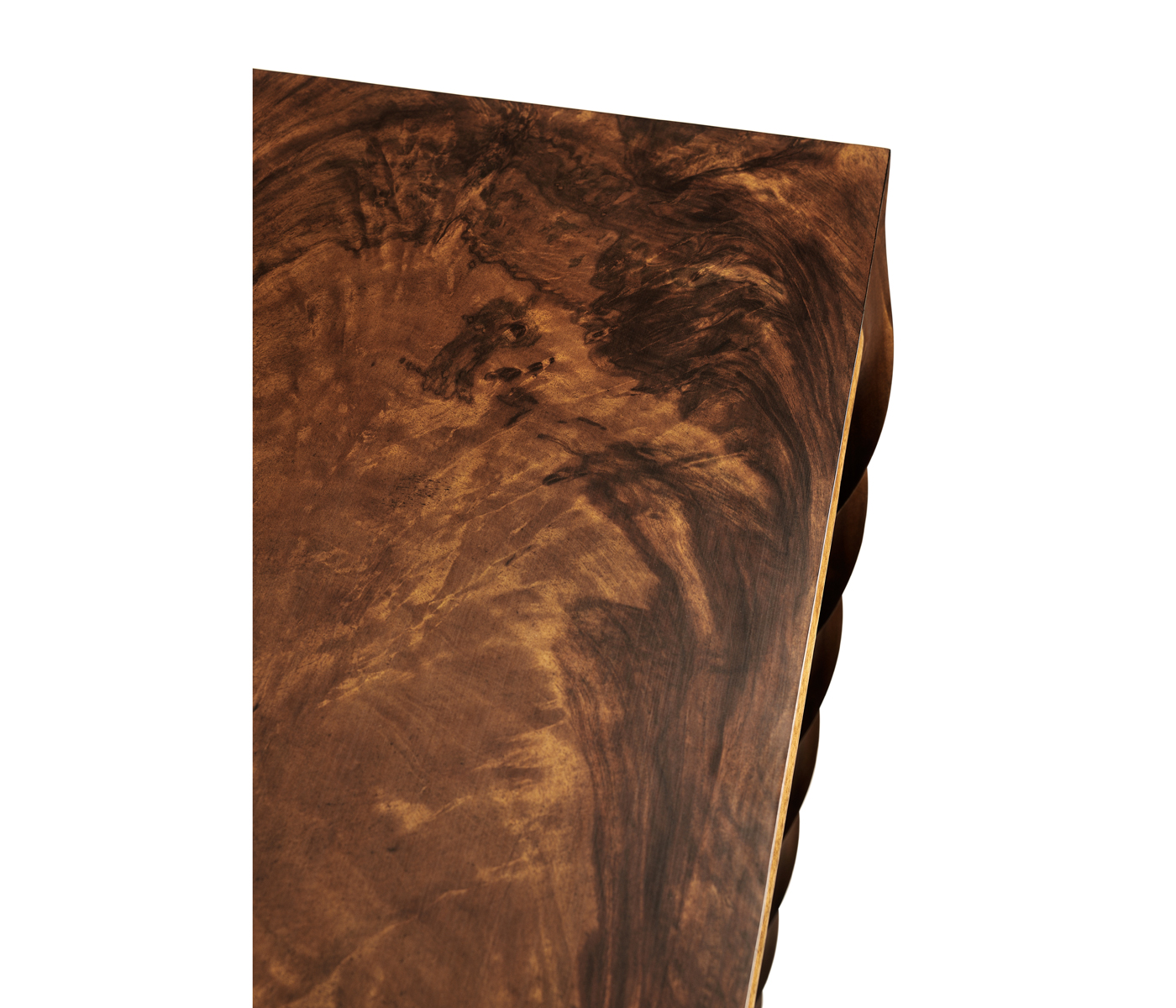 Walnut Barleytwist Console Table