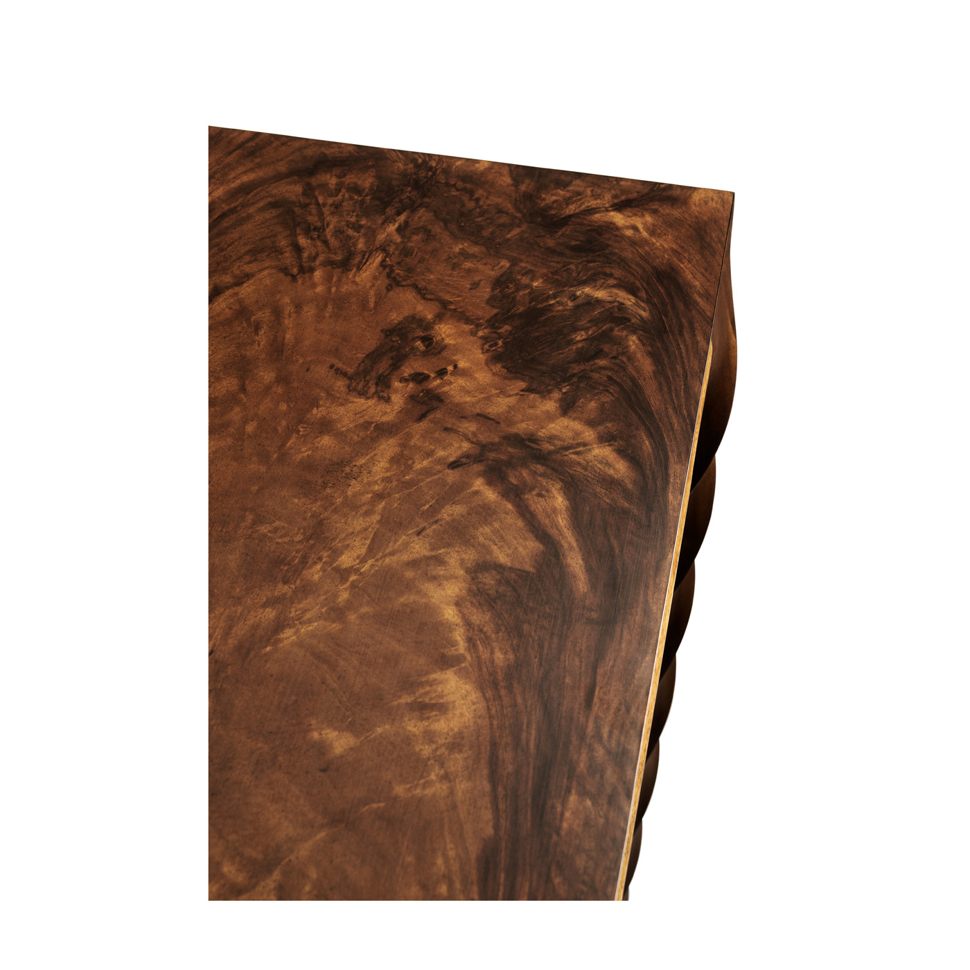 Walnut Barleytwist Console Table