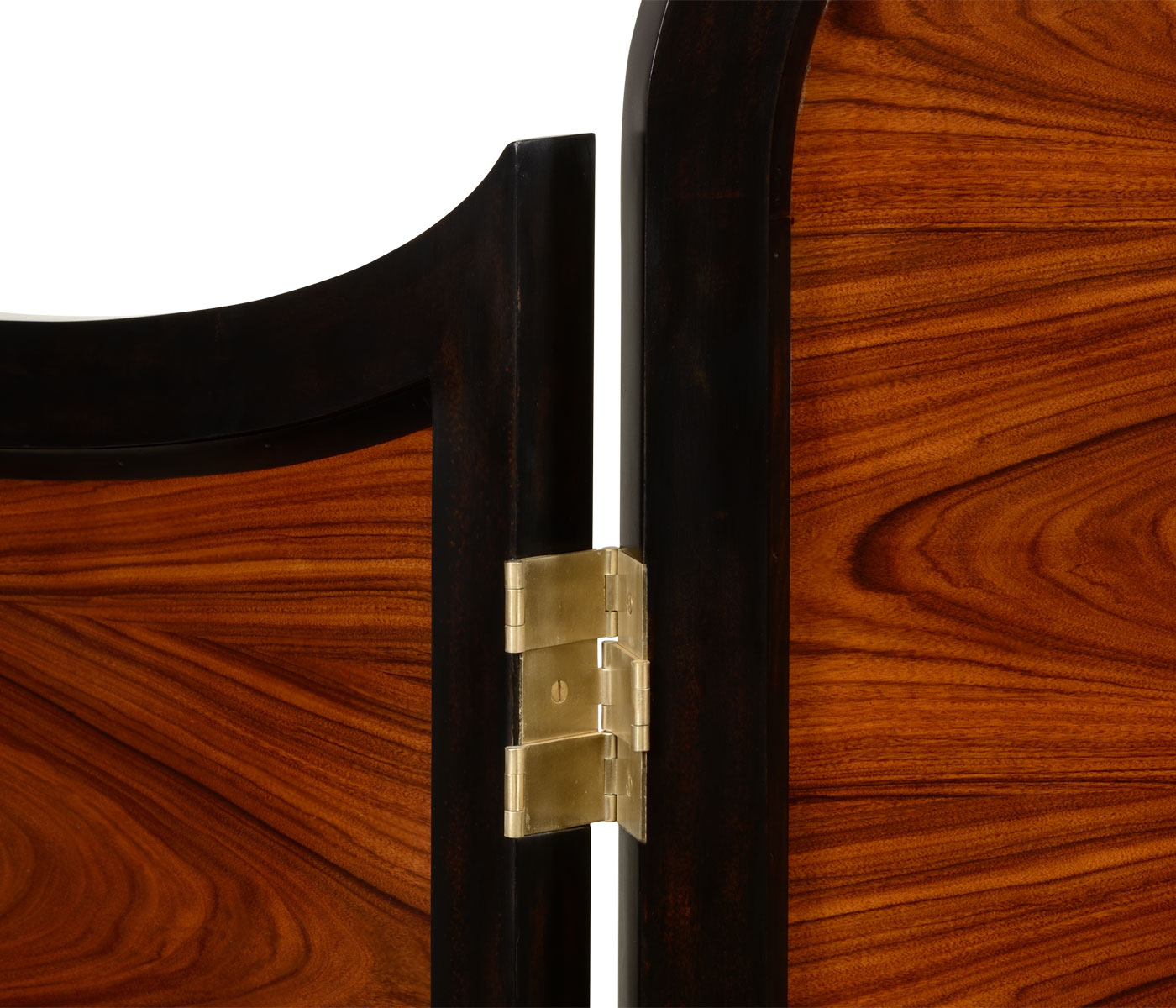 Art Deco style full length triple dressing mirror (Satin)