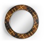 Hand Inlaid Tartan Porthole Mirror 28
