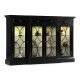 Traditional Four Door Breakfront Display Cabinet