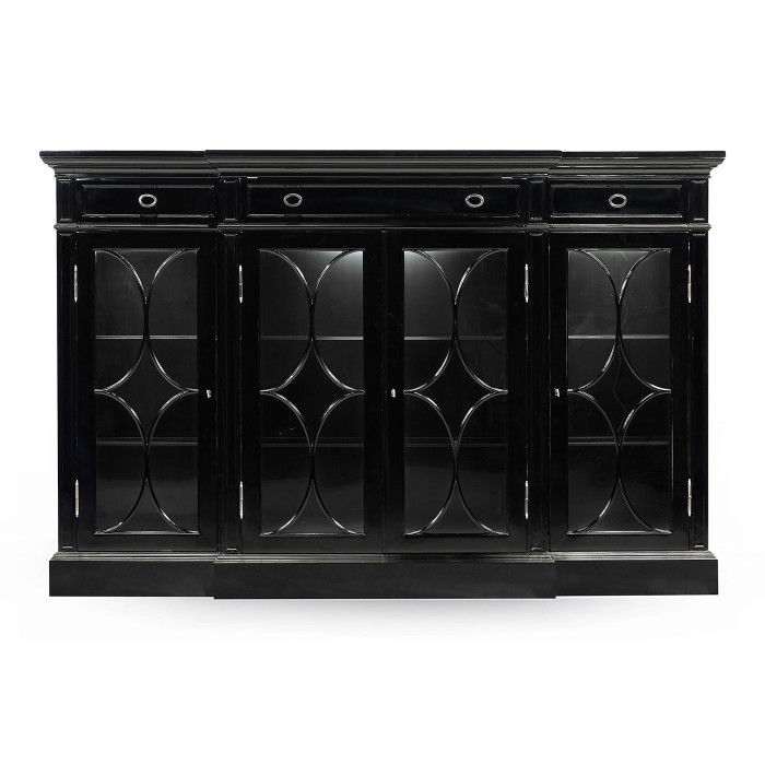 Madison Four Door Breakfront Display Cabinet