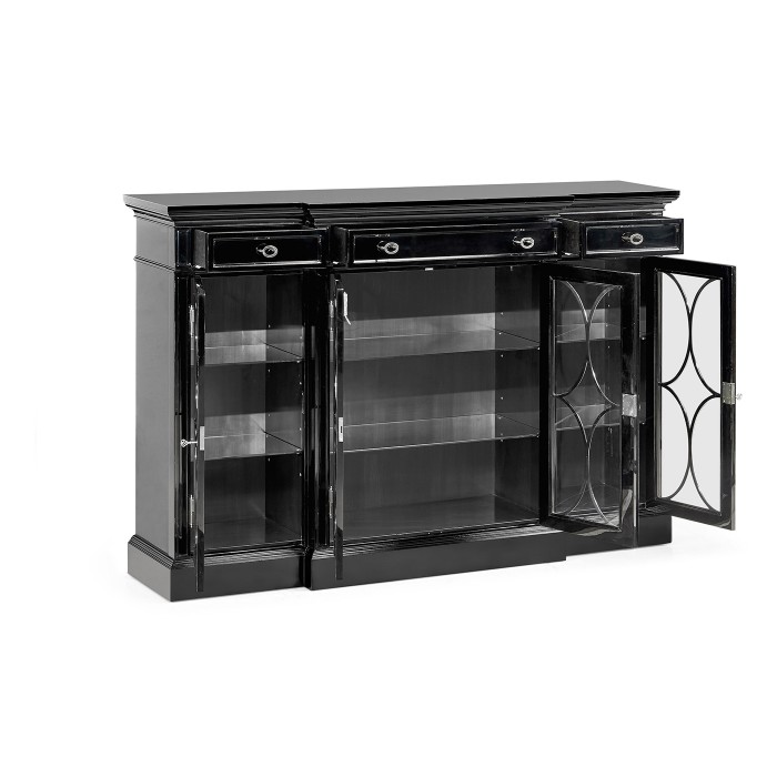 Madison Four Door Breakfront Display Cabinet