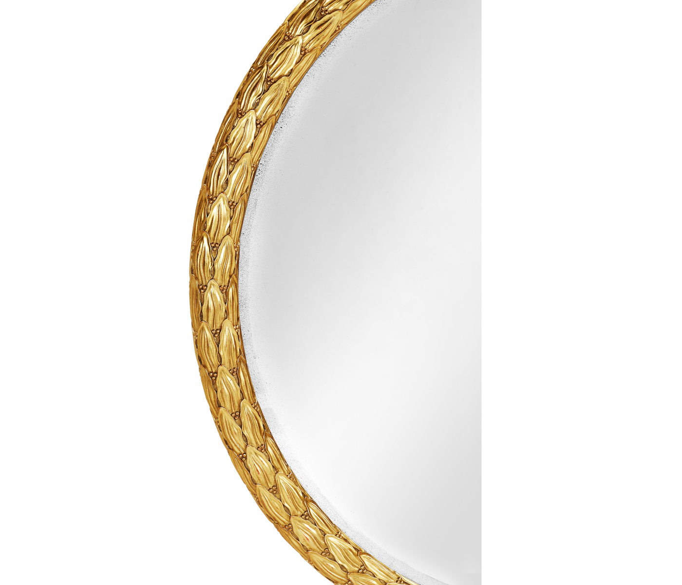 Carved and water gilded gold leaf 48