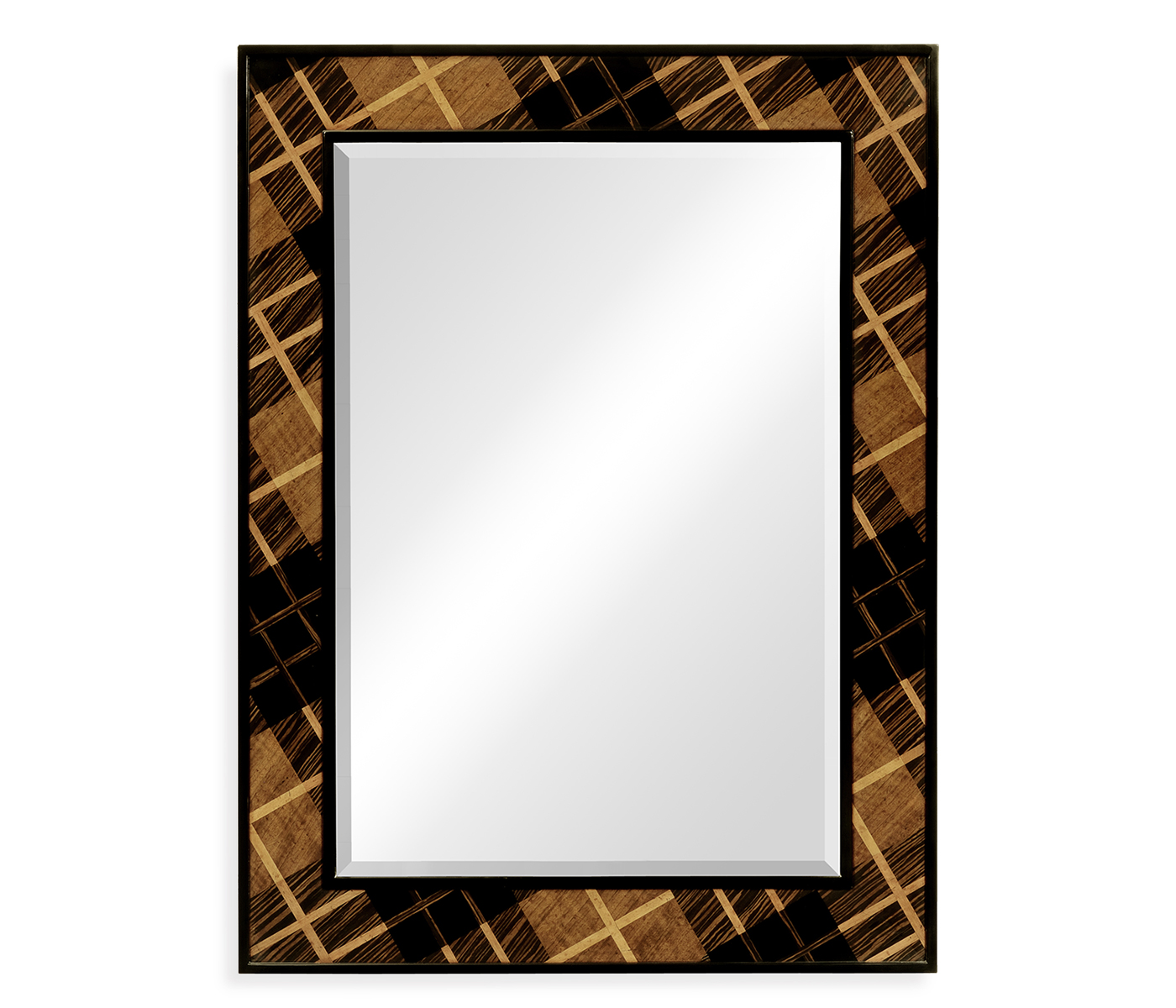 Hand Inlaid Tartan Wall Hanging Mirror