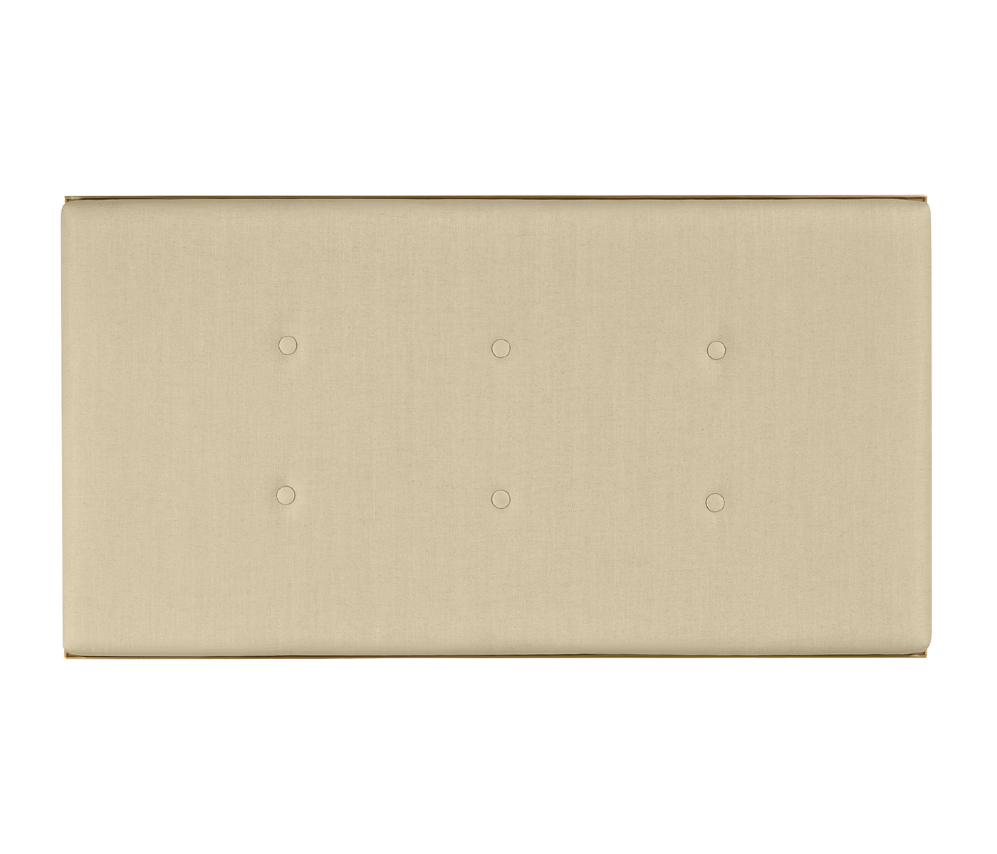 Cocktail Ottoman with Tray Table and Walnut Barleytwist Legs, Upholstered in MAZO
