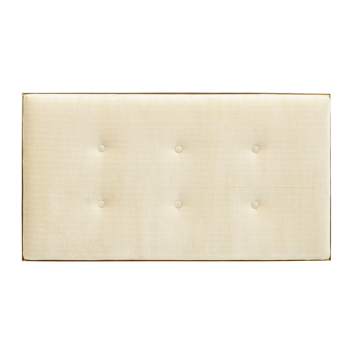 Cocktail Ottoman with Tray Table and Walnut Barleytwist Legs, Upholstered in COM