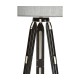 Black Mocha Oak Architectural Floor Lamp 64