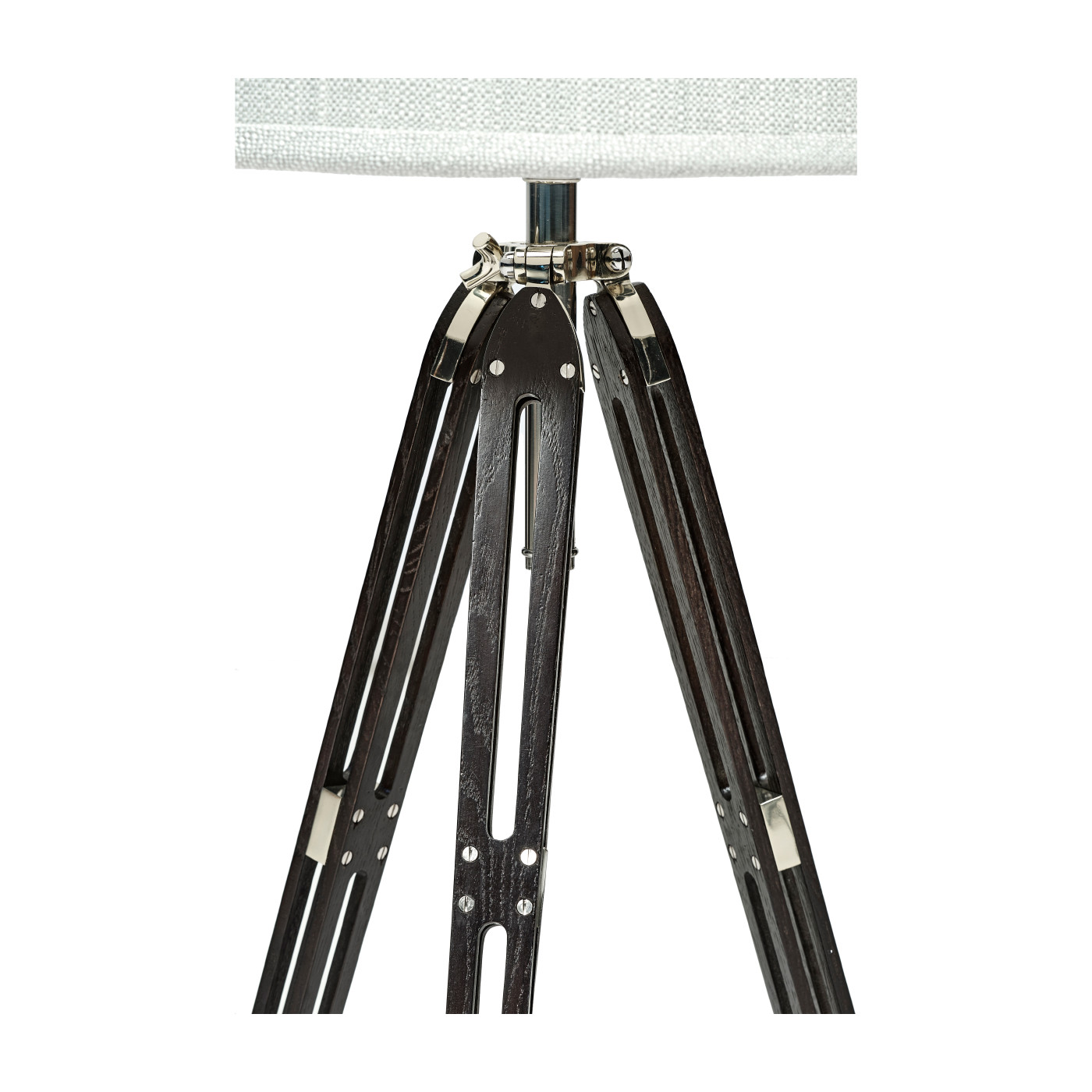 Black Mocha Oak Architectural Table Lamp 28