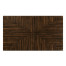 Macassar Ebony Coffee Table with White Brass Detail