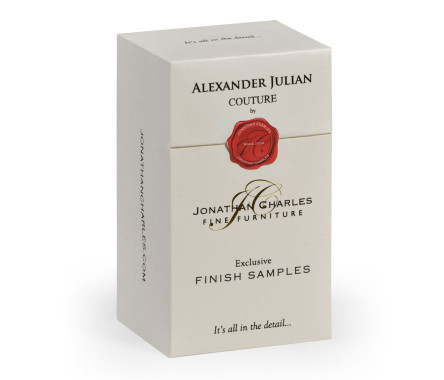 Alexander Julian’s finish sample box (14 samples)