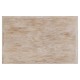 Limed Wood Coffee Table with Wrought Iron Base